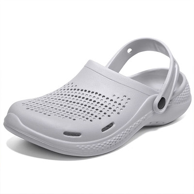 FASH N FOOT Men Clogs(Grey , 8)