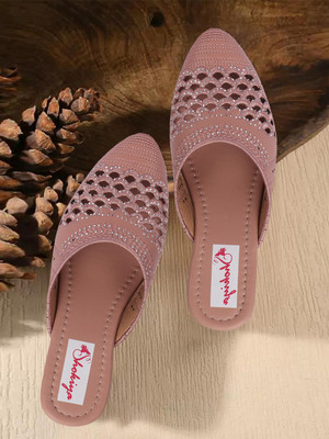 SHOKIYA Women Flats(Pink , 6)