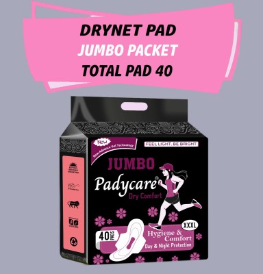 Padycare Drynet pad 40 Sanitary Pad(Pack of 40)