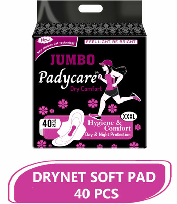 Padycare Soft & Rash Free XXL Sanitary Pad(Pack of 40)