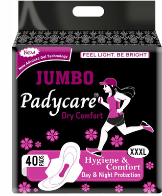 Padycare Heavy Flow Dry feel XXXL Sanitary Pad(Pack of 40)