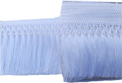 MARUTI KRUPA ENTERPRISE MAKE WHITE TASSEL 4.5 METER BIG SIZE Lace Reel(Pack of 1)