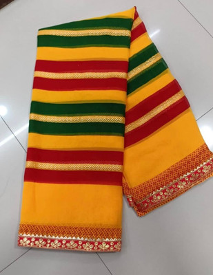 TRIGUNA Art Silk Printed Blouse Material