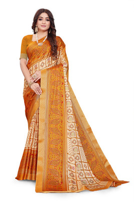 S.R.TEXTILES Embroidered Bandhani Art Silk Saree(Multicolor)
