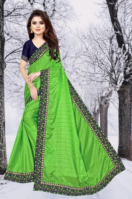 PMW Self Design Banarasi Pure Silk Saree(Multicolor)