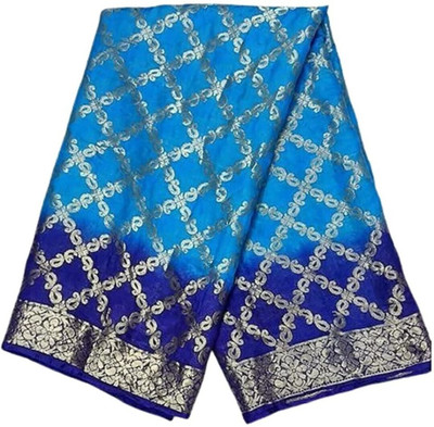 Yogeshoney Woven Bandhani Art Silk Saree(Multicolor)