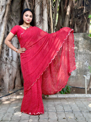 SIFAH FASHION Self Design Bollywood Georgette Saree(Multicolor)