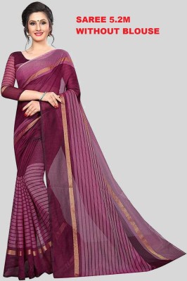 Suntex Printed Bollywood Art Silk Saree(Purple)