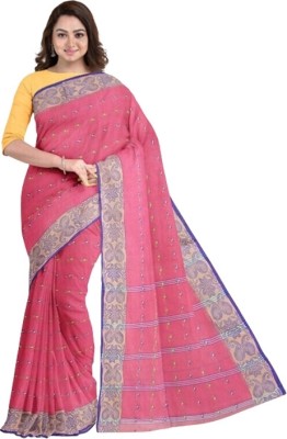 Moumita Printed Bollywood Pure Cotton Saree(Multicolor)