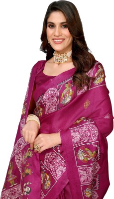 Priyashi Self Design Bollywood Art Silk Saree(Multicolor)