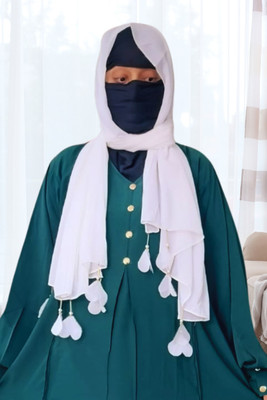 FMTrendsPassion Solid Pure Cotton Women Scarf, Stole, Faux Turtleneck Neck Cover, Fancy Scarf