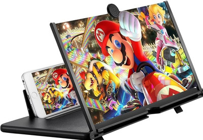 JANGI 10 inch 3 times 3D magnifier Screen Expander Phone