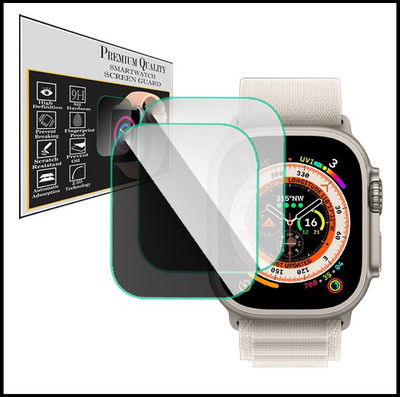 YCHROZE Screen Guard for Apple Watch Ultra(Pack of 2)