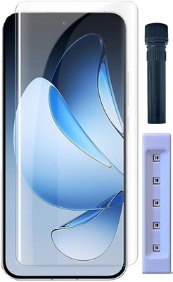 O2MG Edge To Edge Tempered Glass for OPPO Reno13 Pro 5G, OPPO Reno13 Pro(Pack of 1)