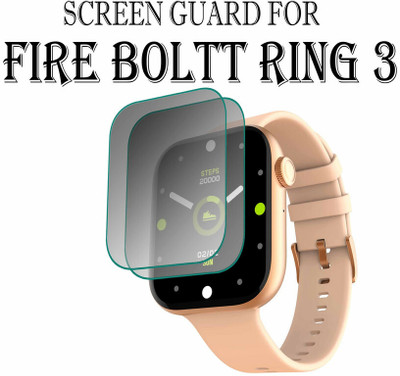 YCHROZE Impossible Screen Guard for Fire-Boltt Ring 3 1.8 INCH(Pack of 2)