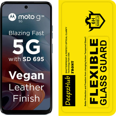 DeepzHub Nano Glass for Moto G34 5G(Pack of 1)