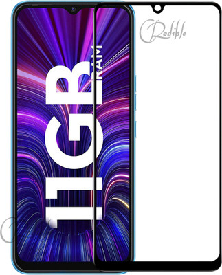 CRodible Edge To Edge Tempered Glass for Tecno Spark 9(Pack of 1)