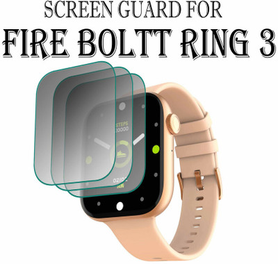 YCHROZE Impossible Screen Guard for Fire-Boltt Ring 3 1.8 INCH(Pack of 3)