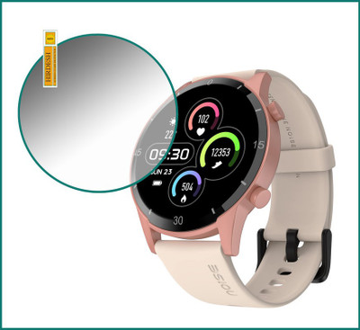 hirdesh Screen Guard for NoiseFit Agile 2 Buzz(Pack of 1)