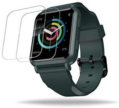 KACA Edge To Edge Screen Guard for Fire-Boltt Ring Smart Watch [Better than Tempered Glass](Transparent, Pack 2)(Pack of 2)