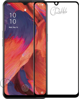 CRodible Edge To Edge Tempered Glass for OPPO F17(Pack of 1)
