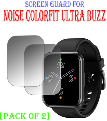 YCHROZE Edge To Edge Screen Guard for Noise Colorfit Ultra Buzz(Pack of 2)