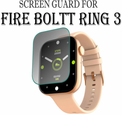 hirdesh Impossible Screen Guard for Fire-Boltt Ring 3 1.8 INCH(Pack of 1)