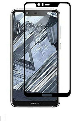 LILLIPUT Tempered Glass Guard for Nokia 5.1 Plus(Pack of 1)
