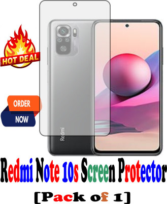 VPrime Edge To Edge Screen Guard for Redmi Note 10S(Pack of 1)