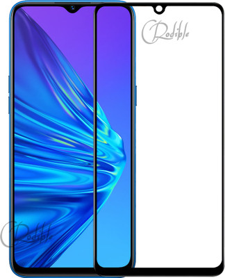 CRodible Edge To Edge Tempered Glass for Realme 5(Pack of 1)