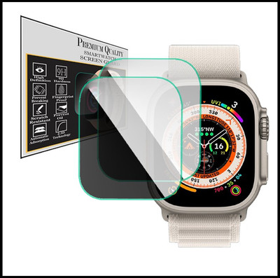 YCHROZE Screen Guard for Apple Watch Ultra(Pack of 2)