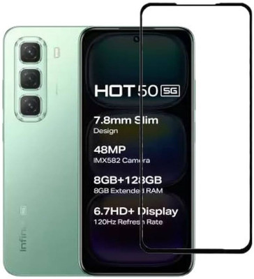 ASMANTIC Tempered Glass Guard for Infinix Hot 50i(Pack of 1)