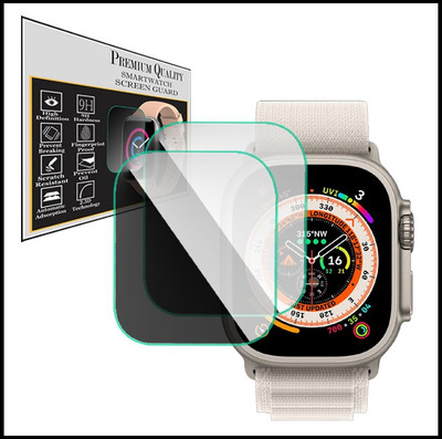 YCHROZE Screen Guard for Apple Watch Ultra(Pack of 2)