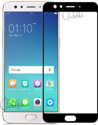 CRodible Edge To Edge Tempered Glass for OPPO F3 Plus(Pack of 1)