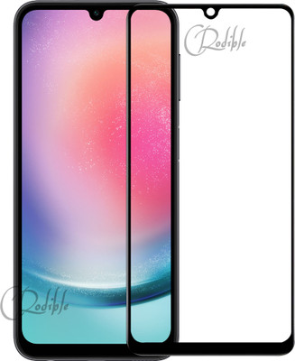 CRodible Edge To Edge Tempered Glass for Samsung Galaxy A24(Pack of 1)