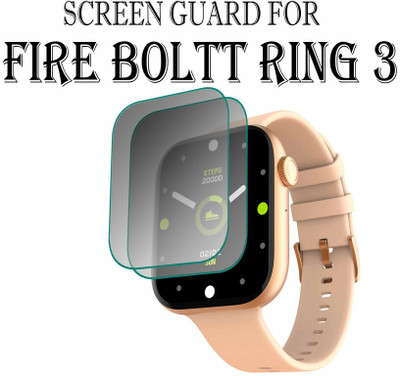 hirdesh Screen Guard for Fire-Boltt Ring 3 1.8 INCH(Pack of 2)