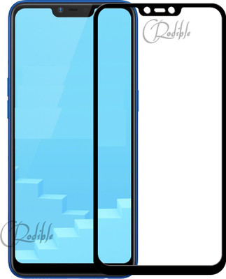 CRodible Edge To Edge Tempered Glass for Realme C1(Pack of 1)
