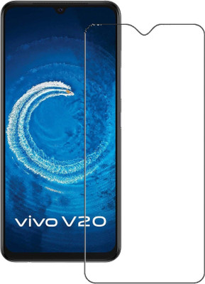 DMJHP Tempered Glass Guard for Vivo V20(Pack of 1)