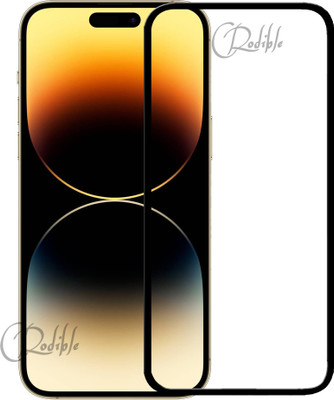 CRodible Edge To Edge Tempered Glass for Iphone 14 Pro(Pack of 1)