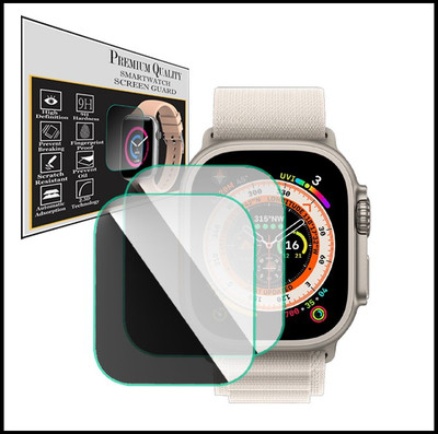 YCHROZE Screen Guard for Apple Watch Ultra(Pack of 2)