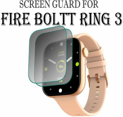 hirdesh Screen Guard for Fire-Boltt Ring 3 1.8 INCH(Pack of 2)