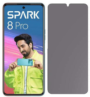 PHONICZ RETAILS Impossible Screen Guard for Tecno Spark 8 Pro(Pack of 1)
