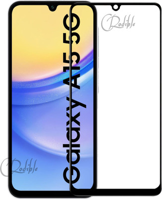 CRodible Edge To Edge Tempered Glass for Samsung Galaxy A15 5G(Pack of 1)