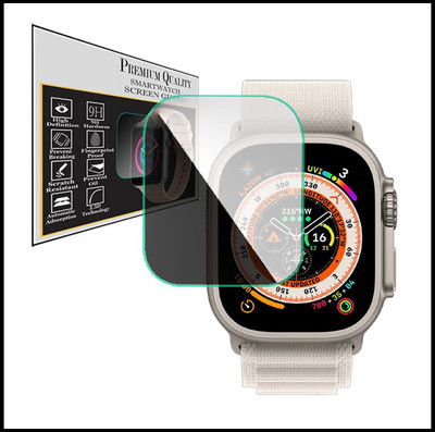 YCHROZE Screen Guard for Apple Watch Ultra(Pack of 1)