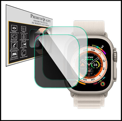 YCHROZE Screen Guard for Apple Watch Ultra(Pack of 2)