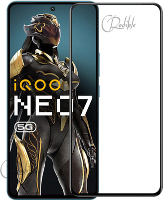 CRodible Edge To Edge Tempered Glass for iQOO Neo 7(Pack of 1)
