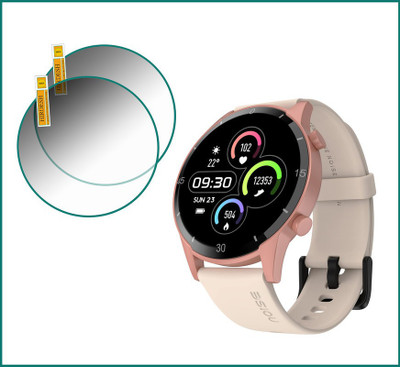 hirdesh Screen Guard for NoiseFit Agile 2 Buzz(Pack of 2)