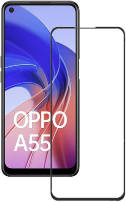 ASMANTIC Tempered Glass Guard for Oppo A55 4G(Pack of 1)