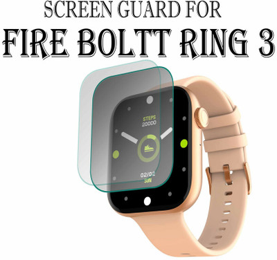hirdesh Screen Guard for Fire-Boltt Ring 3 1.8 INCH(Pack of 2)