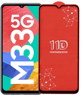 REDDWARF Edge To Edge Tempered Glass for Samsung Galaxy M33 5G(Pack of 1)